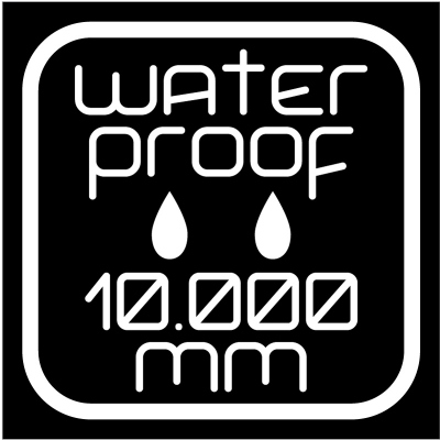 WATERPROOF (impermeabilità) 10000 mm