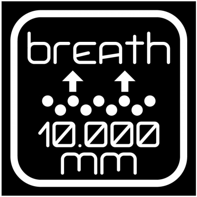BREATHABILITY (traspirazione) 10000 gr./mq