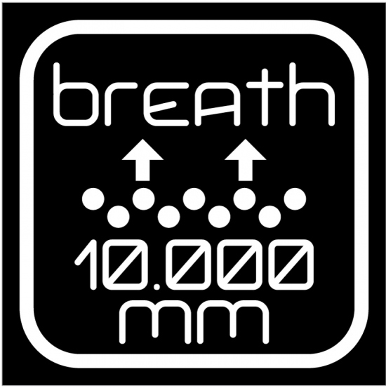 BREATHABILITY (traspirazione) 10000 gr./mq