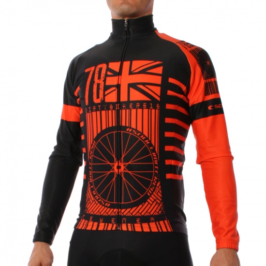 maglia manica lunga 78 arancio