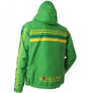 Ski jacket Armour Marmolada Green-yellow﻿﻿ back