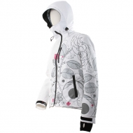 Ski Jacket woman Armour Fiemme white lateral