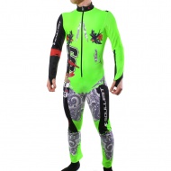 ALPINE SKI SUIT ROCK N' ROLL GREEN