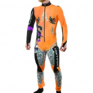 ALPINE SKI SUIT ROCK N' ROLL ORANGE