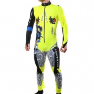 ALPINE SKI SUIT ROCK N' ROLL YELLOW