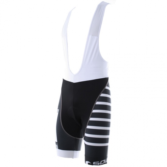 TITAN 78 BLACK AND WHITE SUMMER BIBSHORT